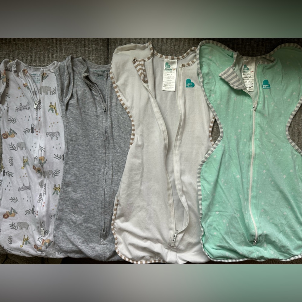 Swaddle Set! 0-3 Month Sizes Love to Dream & Aden & Anais